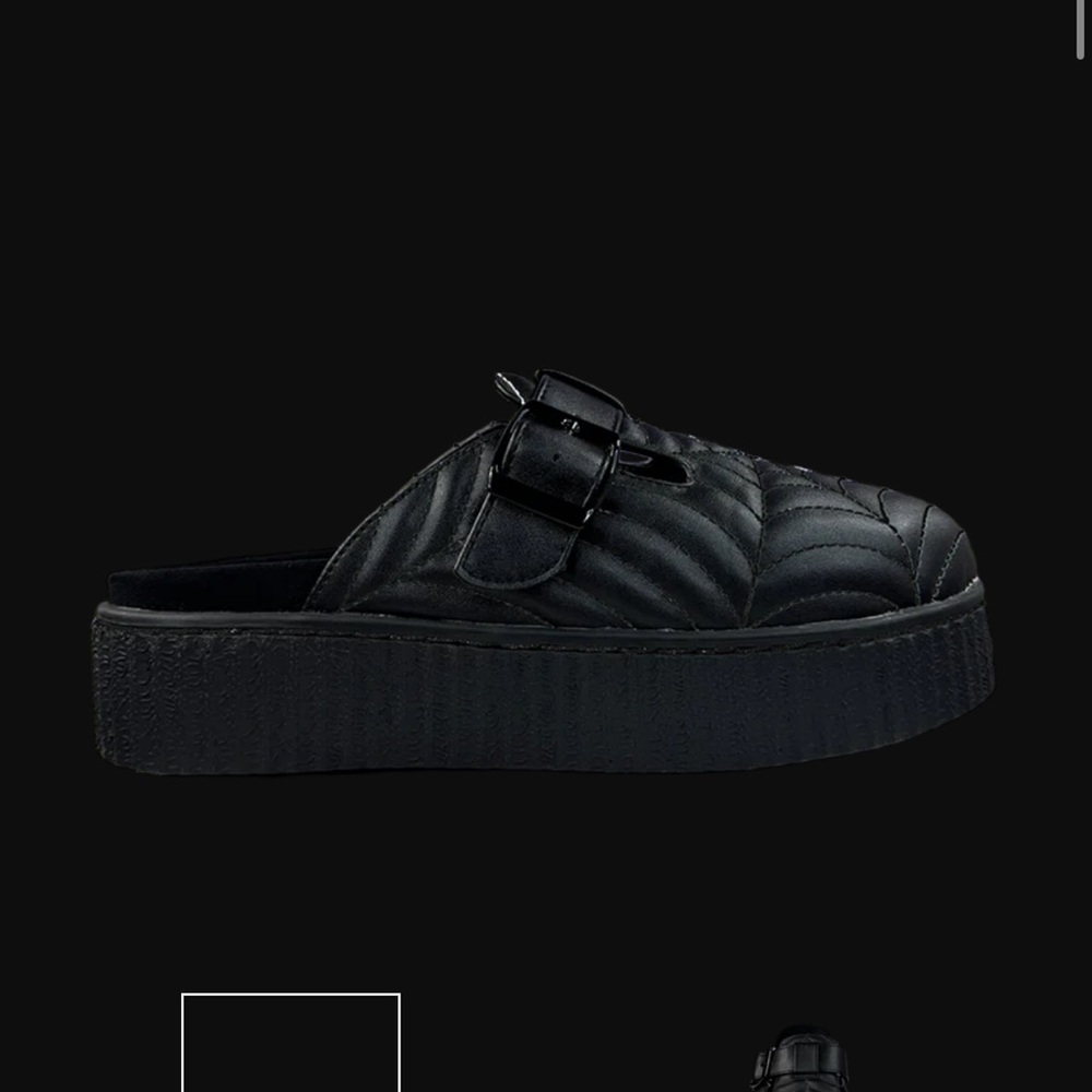 StrangeCvlt Grave Spiderweb Clogs